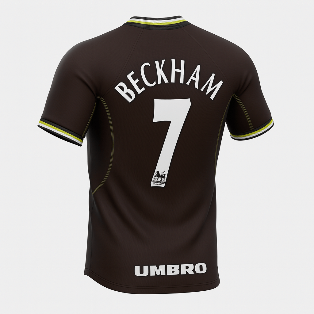 1998–99 Manchester United Third Beckham #7 (Feels Like New) - Size XS