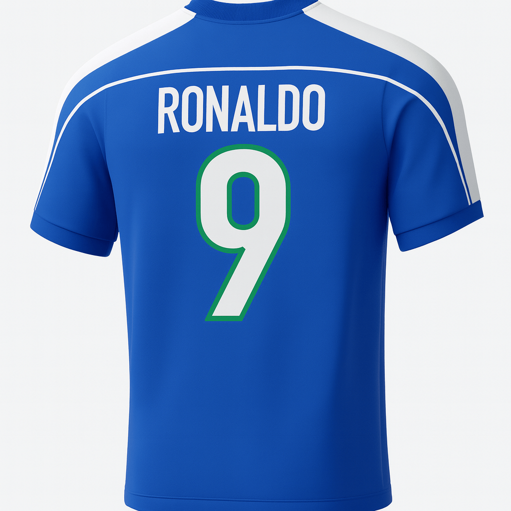 1998 Brazil Away Ronaldo #9 (Feels Like New) - Size XS
