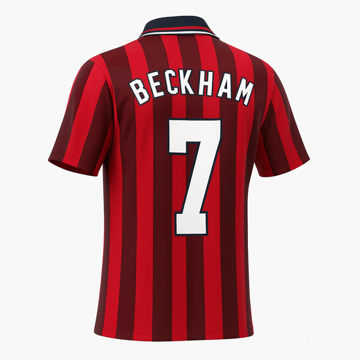 1998 England Away Shirt Beckham #7 (Feels Like New) - Size XL