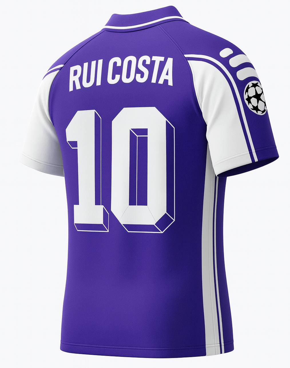 1999–00 Fiorentina Home Rui Costa #10 (Feels Like New) - Size L
