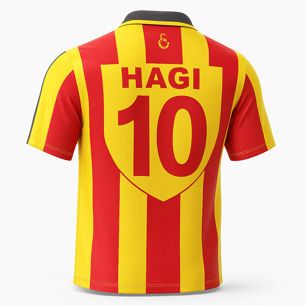 1999–00 Galatasaray Home Hagi #10 (Feels Like New) - Size XL