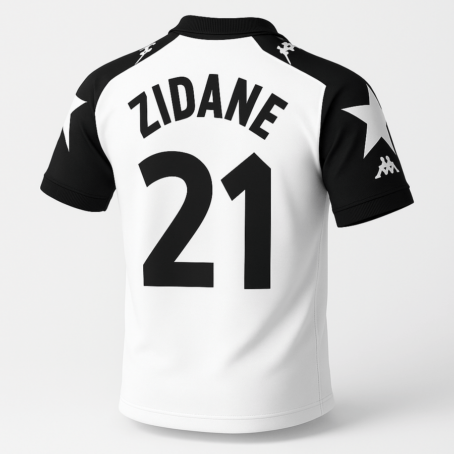 1999–00 Juventus Away Zidane #21 (Feels Like New) - Size XS - image 1
