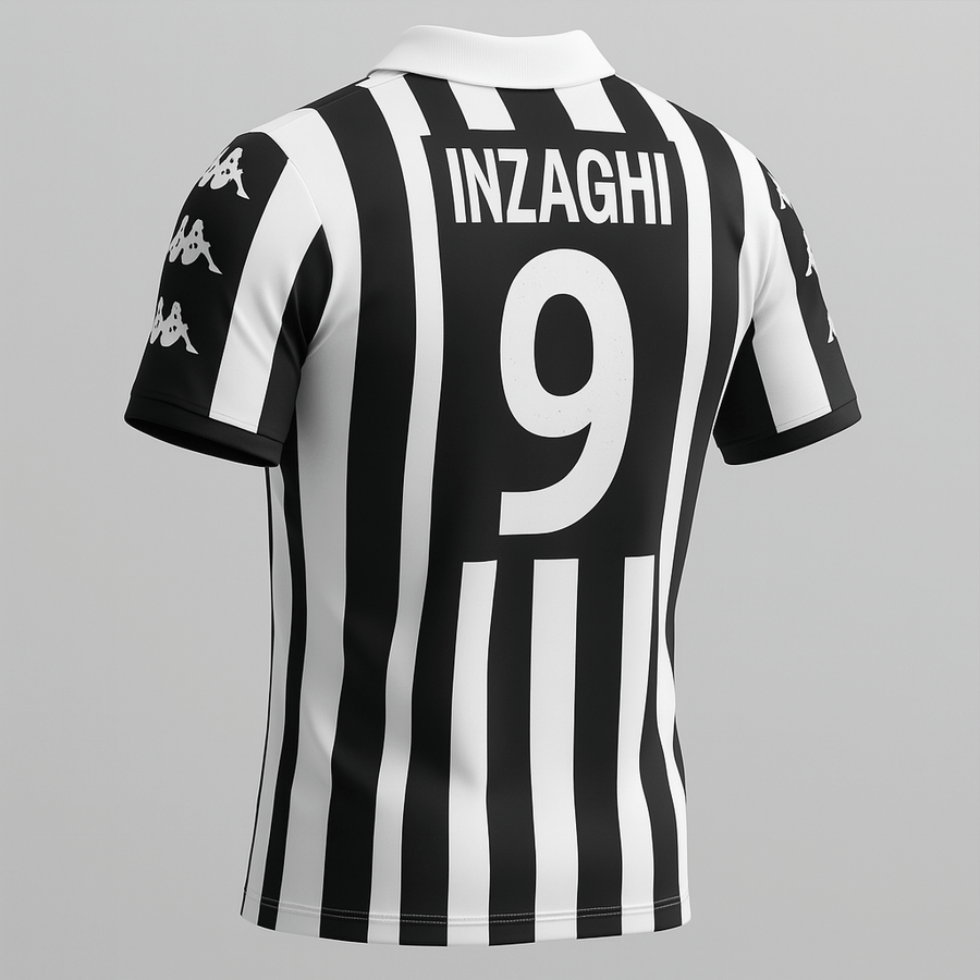1999–00 Juventus Home Inzaghi #9 (Feels Like New) - Size XXL - image 1