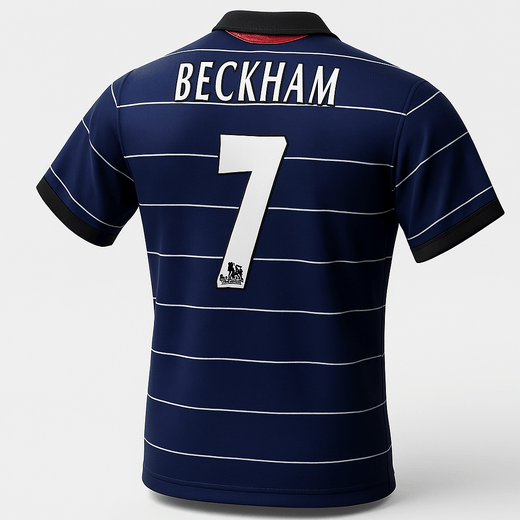 1999–00 Manchester United Away Beckham #7 (Feels Like New) - Size XL