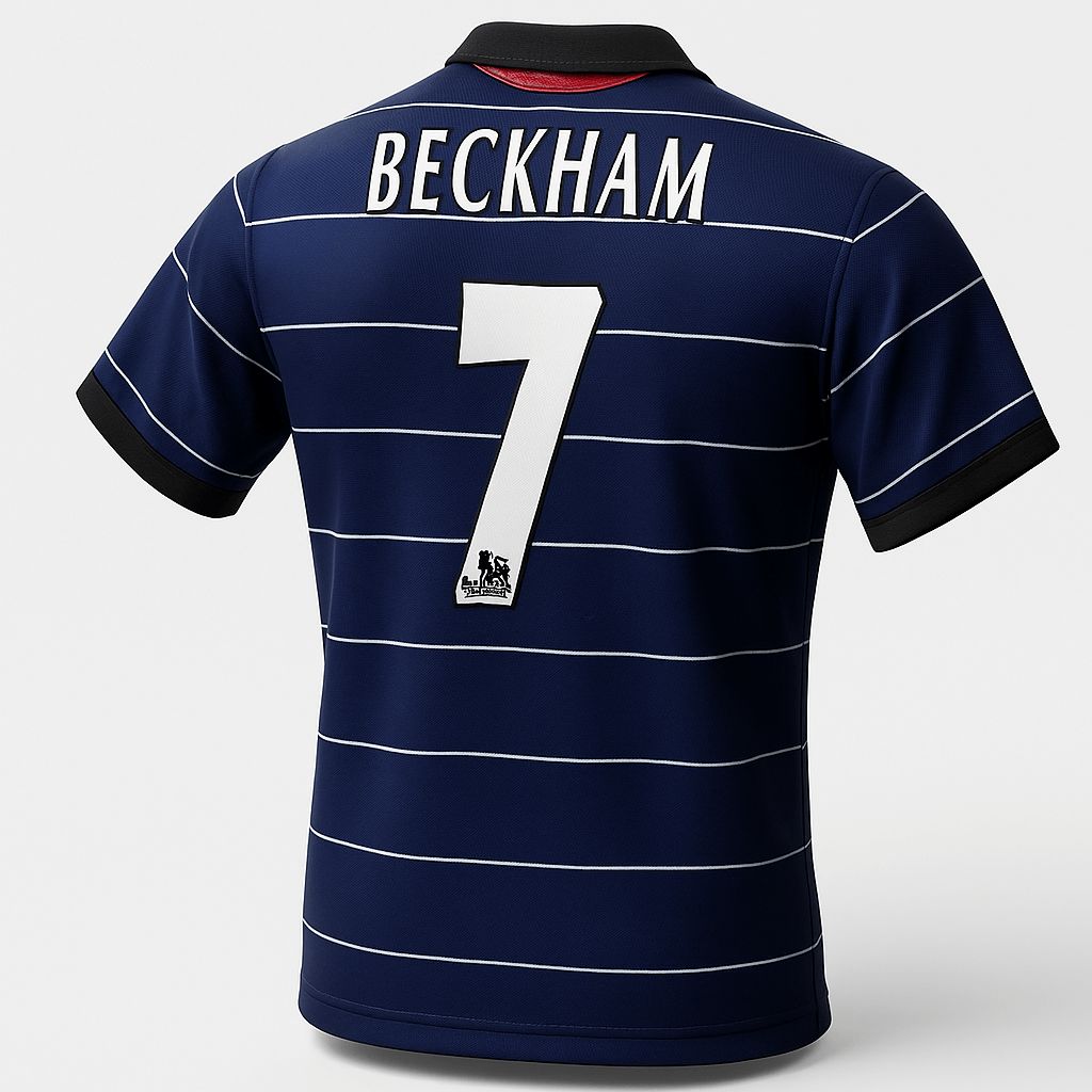 1999–00 Manchester United Away Beckham #7 (Feels Like New) - Size S