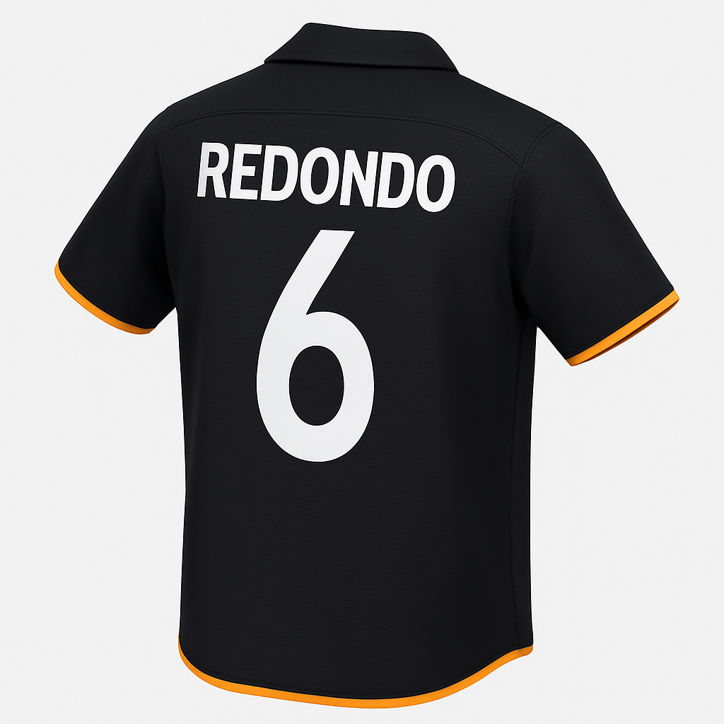 1999–00 Real Madrid Away Redondo #6 (Feels Like New) - Size XXL