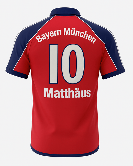 1999–01 Bayern Munich Home Matthaus #10 (Feels Like New) - Size M