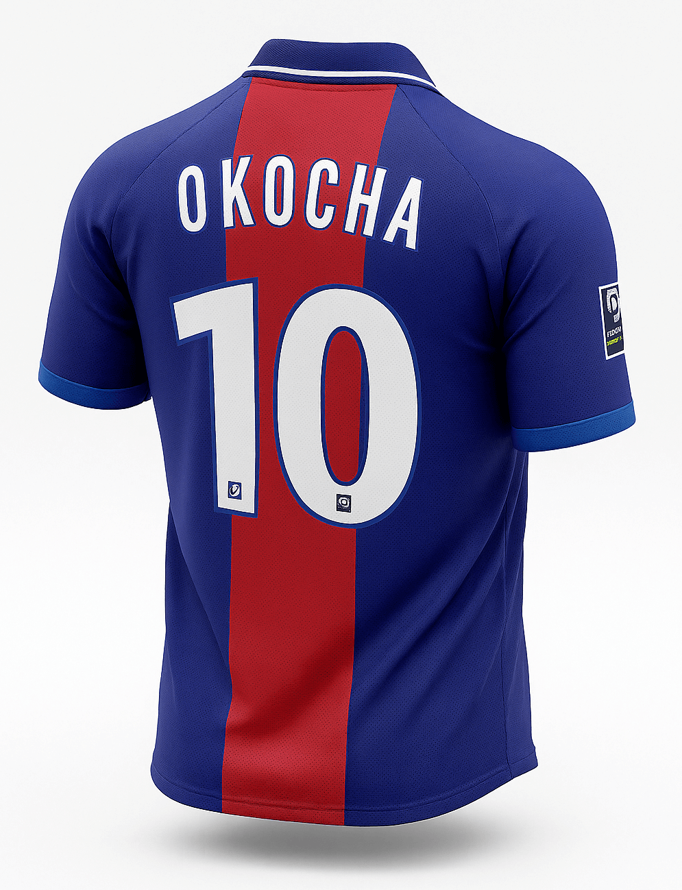 2000–01 Paris Saint-Germain Home Okocha #10 (Feels Like New) - Size S