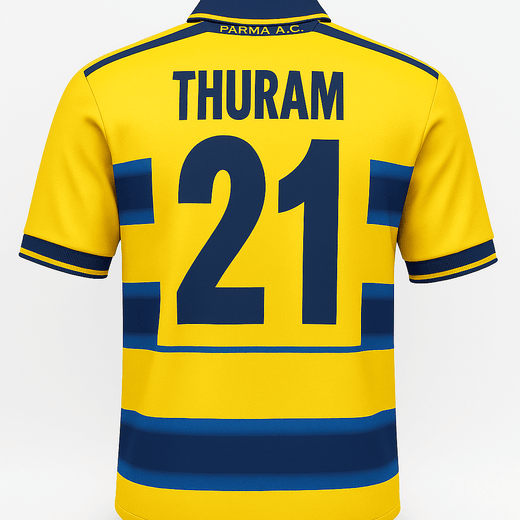 2000–01 Parma Home Thuram #21 (Feels Like New) - Size M
