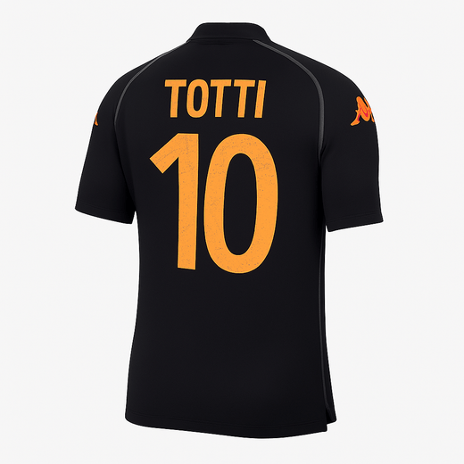 2000–01 Roma Third Totti #10 (Feels Like New) - Size L
