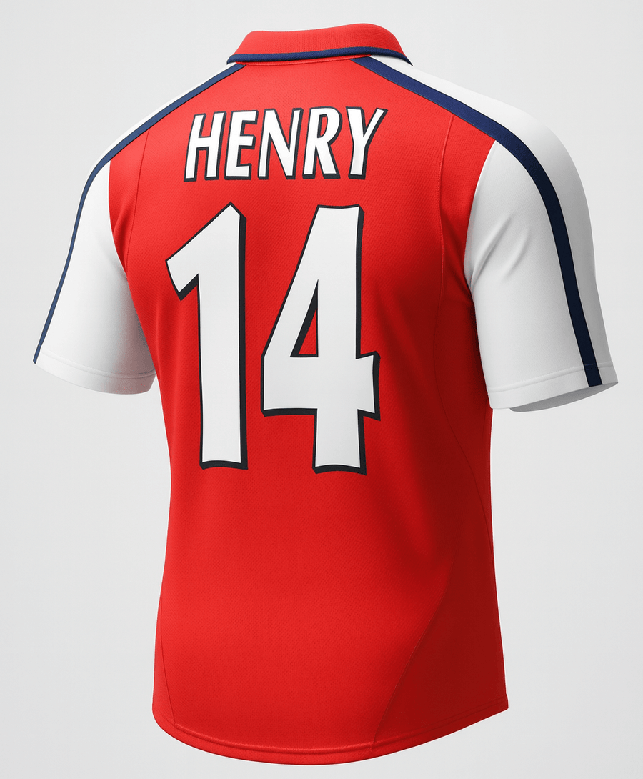 2000–02 Arsenal Home Henry #14 (Feels Like New) - Size XS - image 1