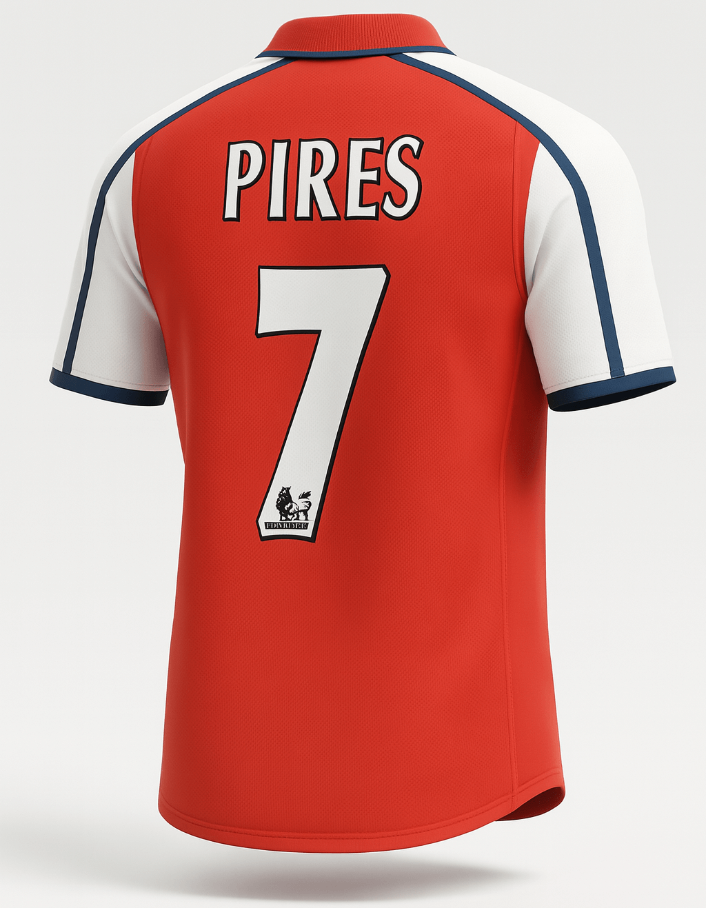 2000–02 Arsenal Home Pires #7 (Feels Like New) - Size M