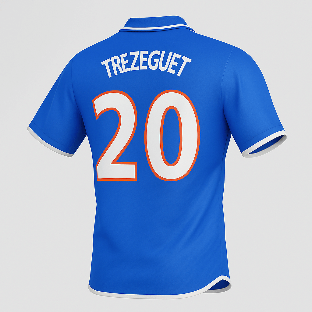 2000 France Home Trezeguet 20 (Feels Like New) - Size XXL