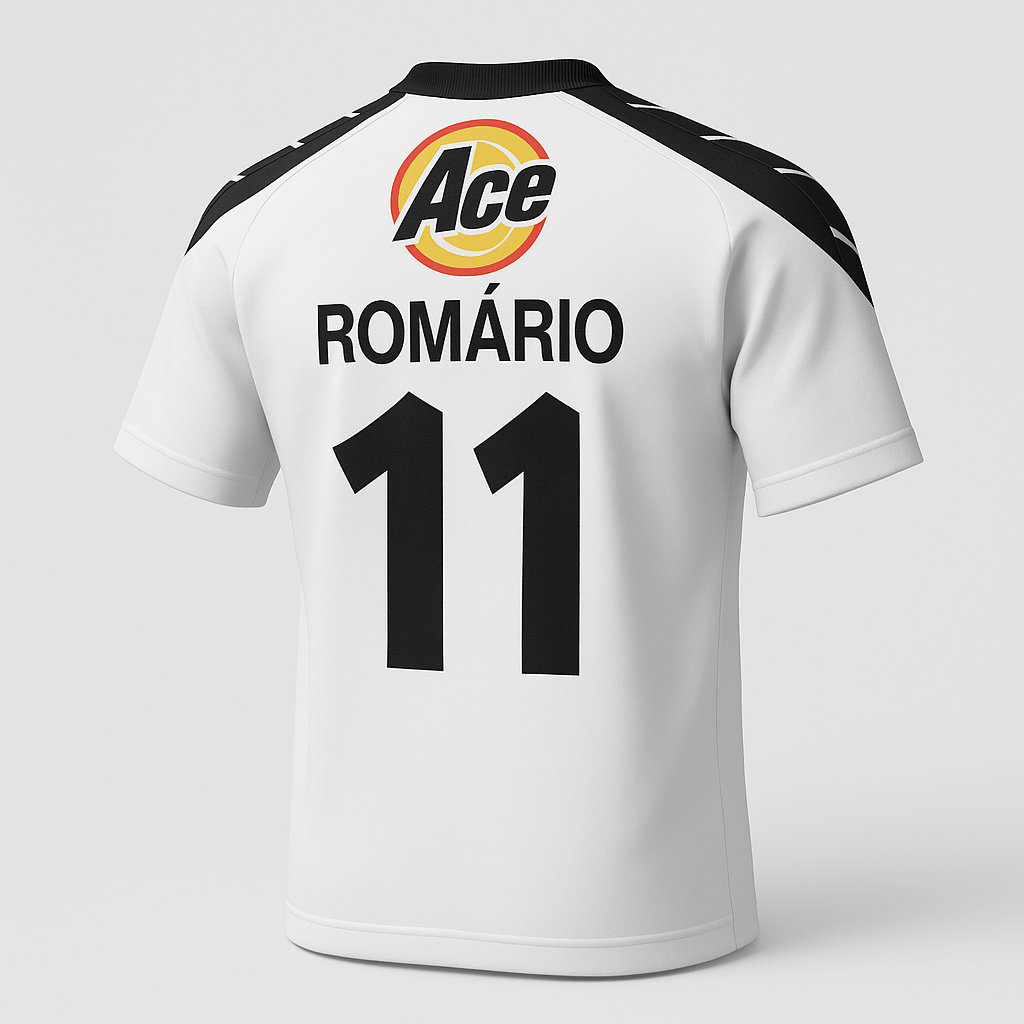 2000 Vasco Da Gama Home Romario 11 (Feels Like New) - Size XS