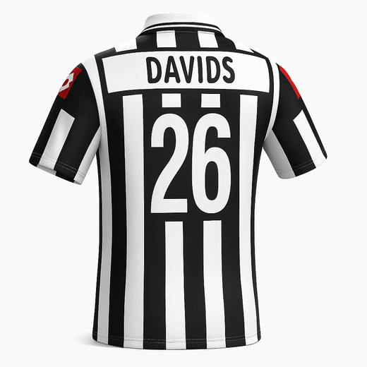 2001–02 Juventus Home Davids #26 (Feels Like New) - Size S