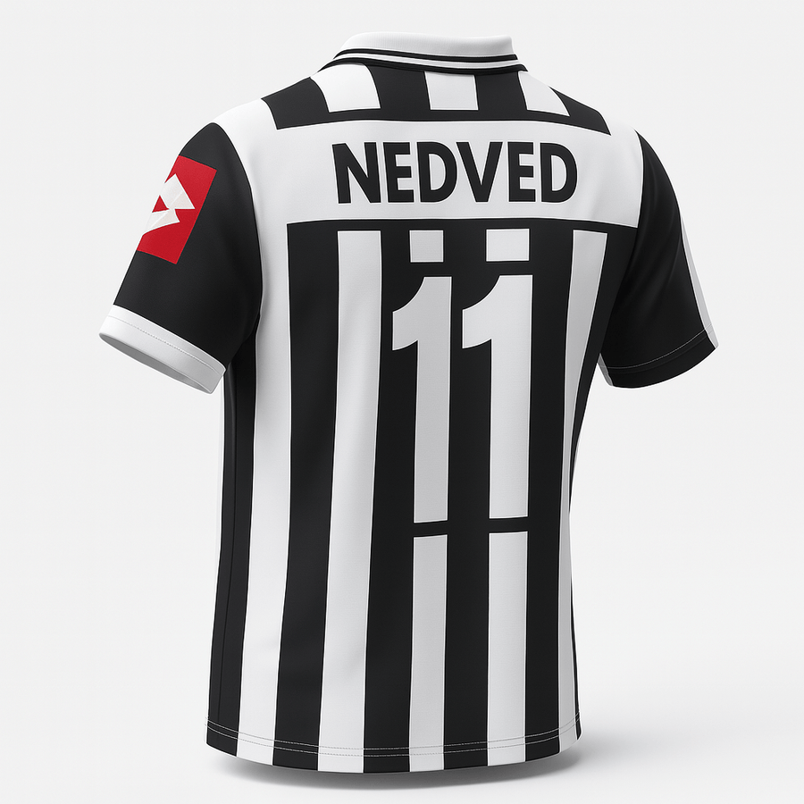 2001–02 Juventus Home Nedved #11 (Feels Like New) - Size L - image 1