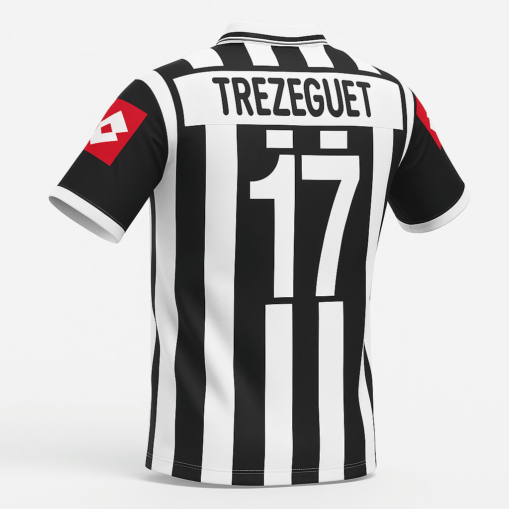 2001–02 Juventus Home Trezeguet #17 (Feels Like New) - Size L