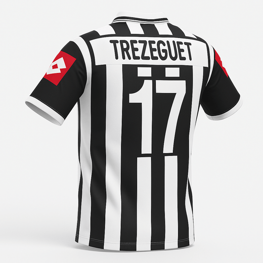 2001–02 Juventus Home Trezeguet #17 (Feels Like New) - Size XXL