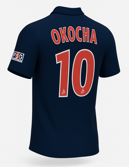 2001–02 Paris Saint-Germain Home Okocha #10 (Feels Like New) - Size XS