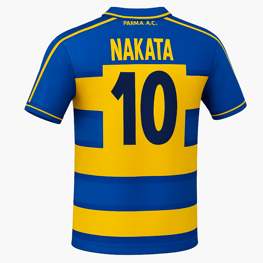 2001–02 Parma Home Nakata #10 (Feels Like New) - Size M