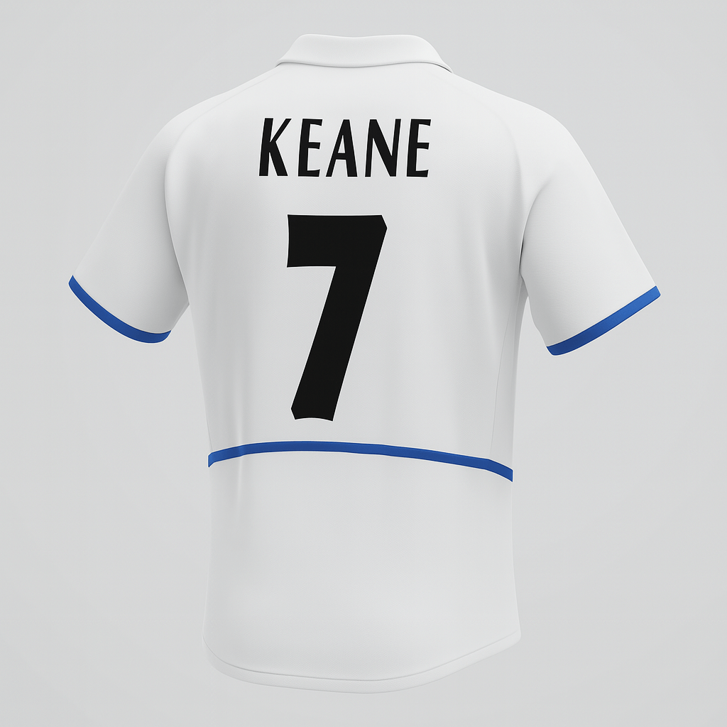 2002–03 Leeds United Home Keane #7 (Feels Like New) - Size M
