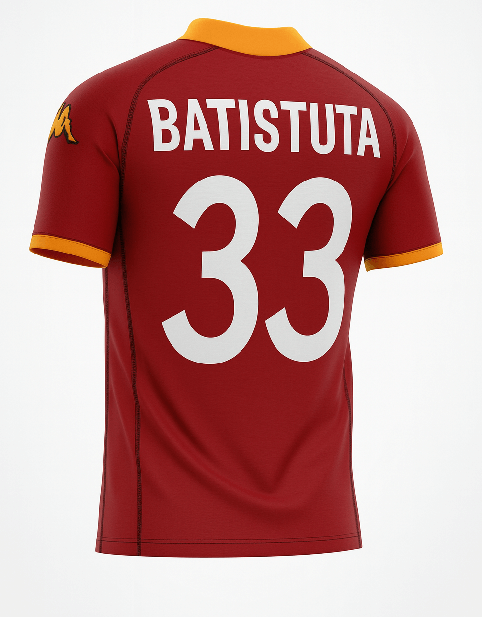 2002–03 Roma Home Batistuta #33 (Feels Like New) - Size M