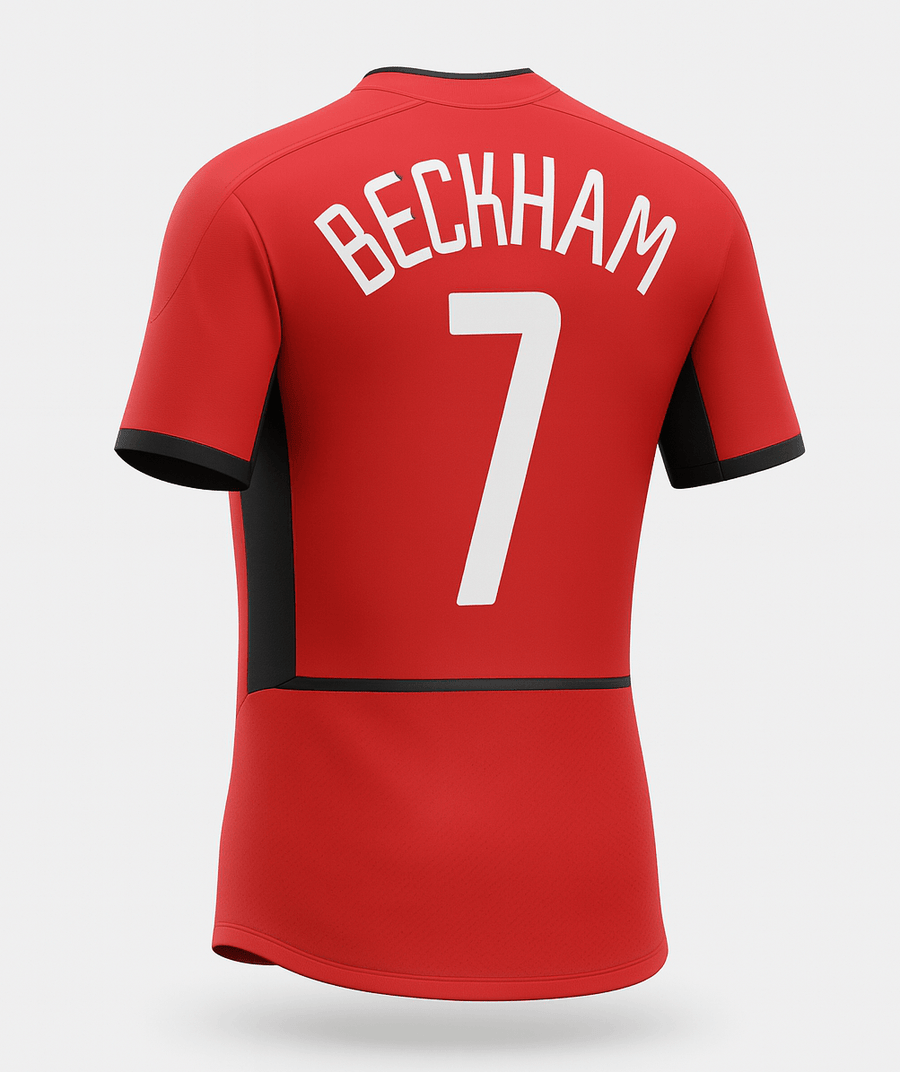 2002–04 Manchester United Home Beckham #7 (Feels Like New) - Size S - image 1