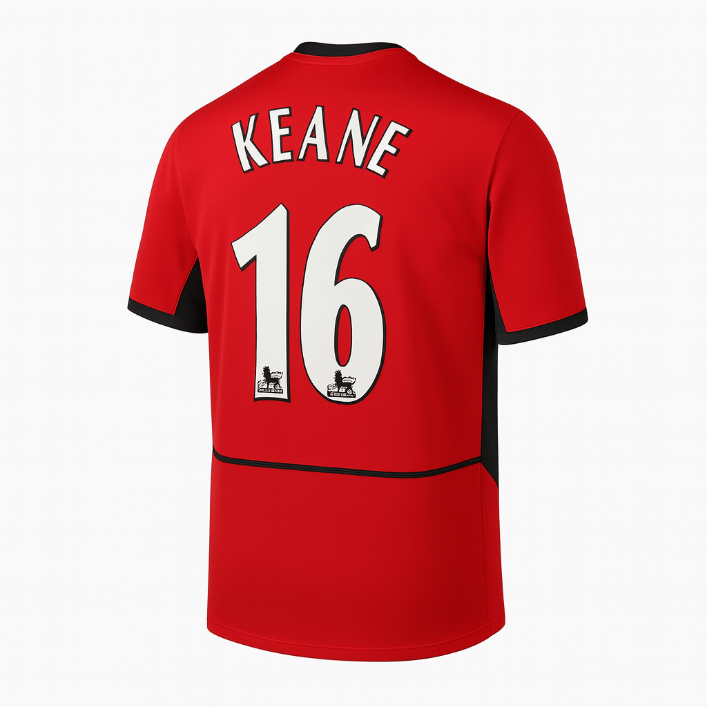 2002–04 Manchester United Home Keane #16 (Feels Like New) - Size XXL