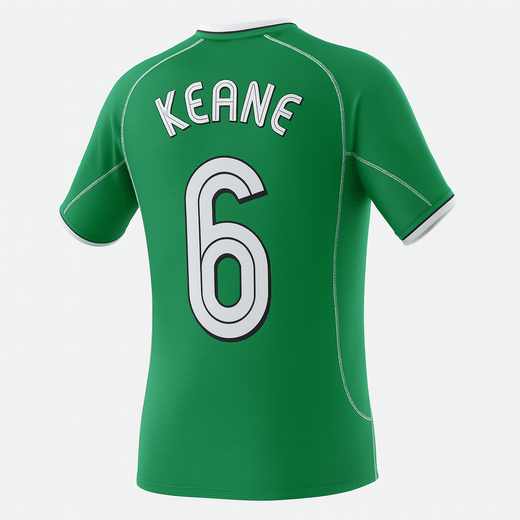 2002 Ireland Home Keane #6 (Feels Like New) - Size XXL