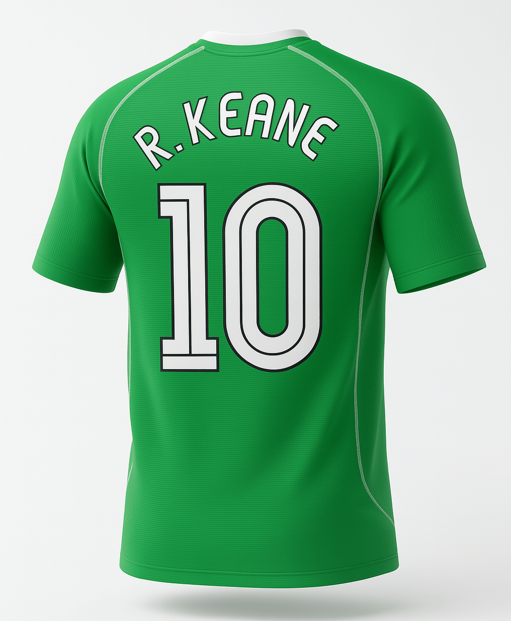 2002 Ireland Home R.Keane #10 (Feels Like New) - Size XXL