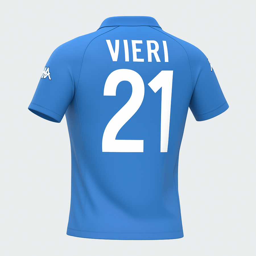 2002 Italy Home Vieri #21 (Feels Like New) - Size S - image 1