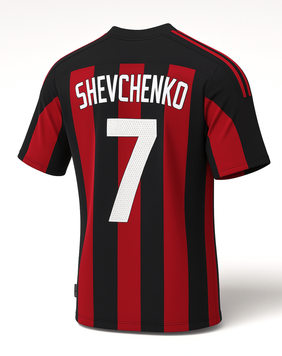 2003–04 AC Milan Home Shevchenko #7 (Feels Like New) - Size XS - image 1