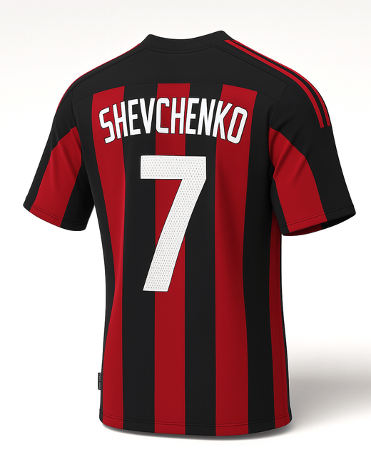 2003–04 AC Milan Home Shevchenko #7 (Feels Like New) - Size XL