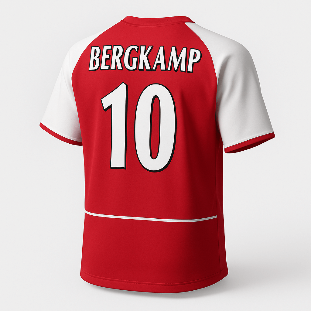 2003–04 Arsenal Home Bergkamp #10 (Feels Like New) - Size XS