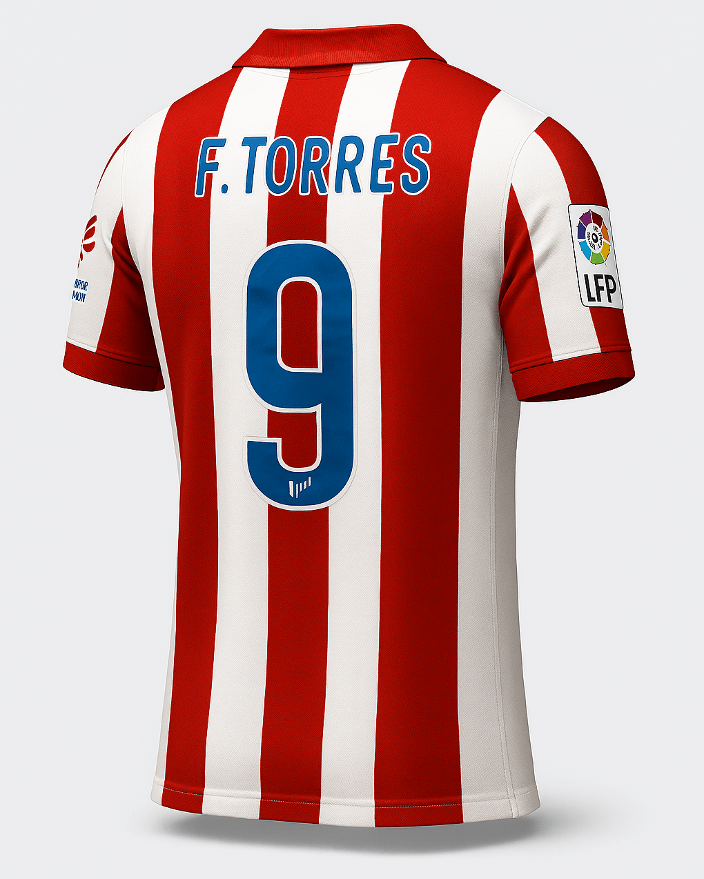 2003–04 Atlético Madrid Home F.Torres #9 (Feels Like New) - Size XL
