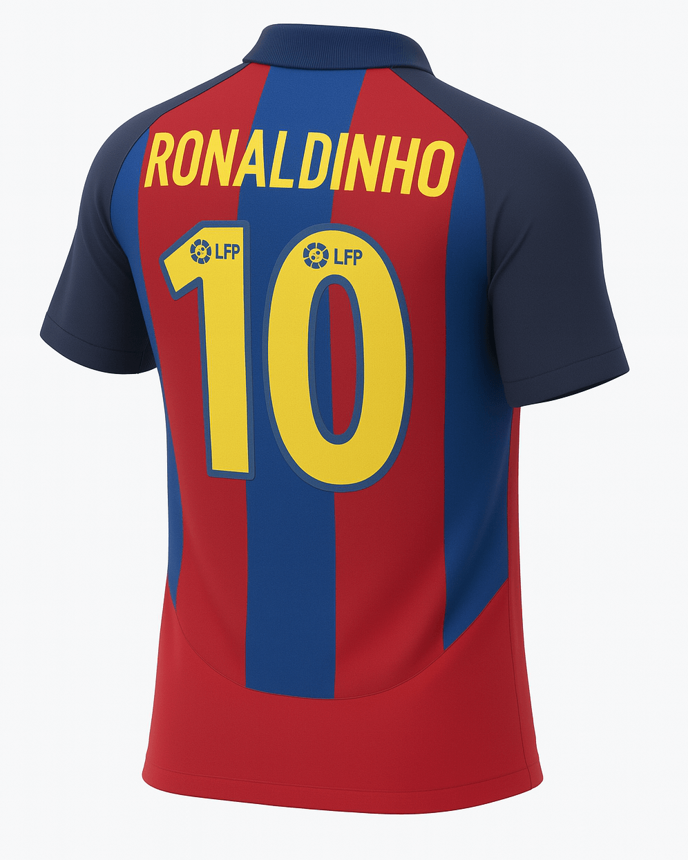 2003–04 Barcelona Home Ronaldinho #10 (Feels Like New) - Size XL