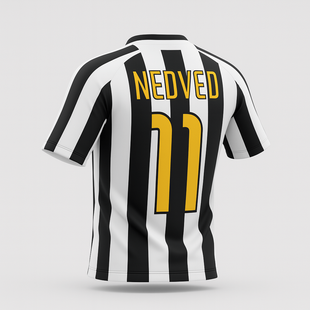 2003–04 Juventus Home Nedved #11 (Feels Like New) - Size S