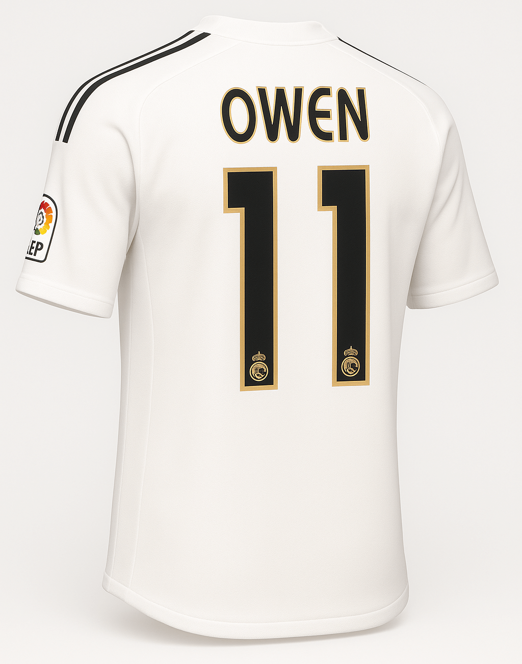 2003–04 Real Madrid Home Owen #11 (Feels Like New) - Size M