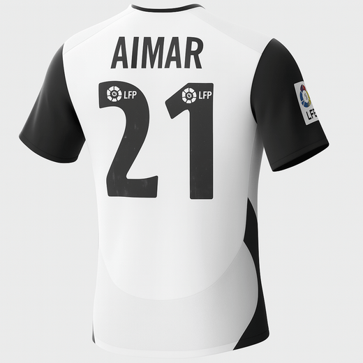 2003–04 Valencia Home Aimar #21 (Feels Like New) - Size L