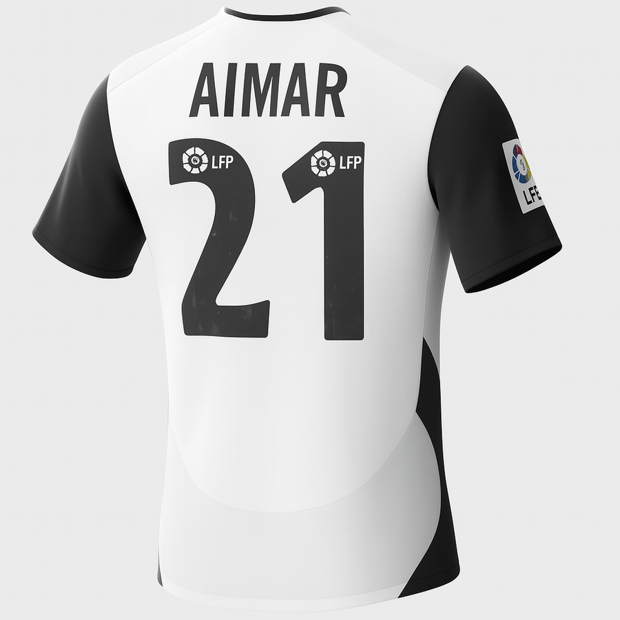 2003–04 Valencia Home Aimar #21 (Feels Like New) - Size L - image 1