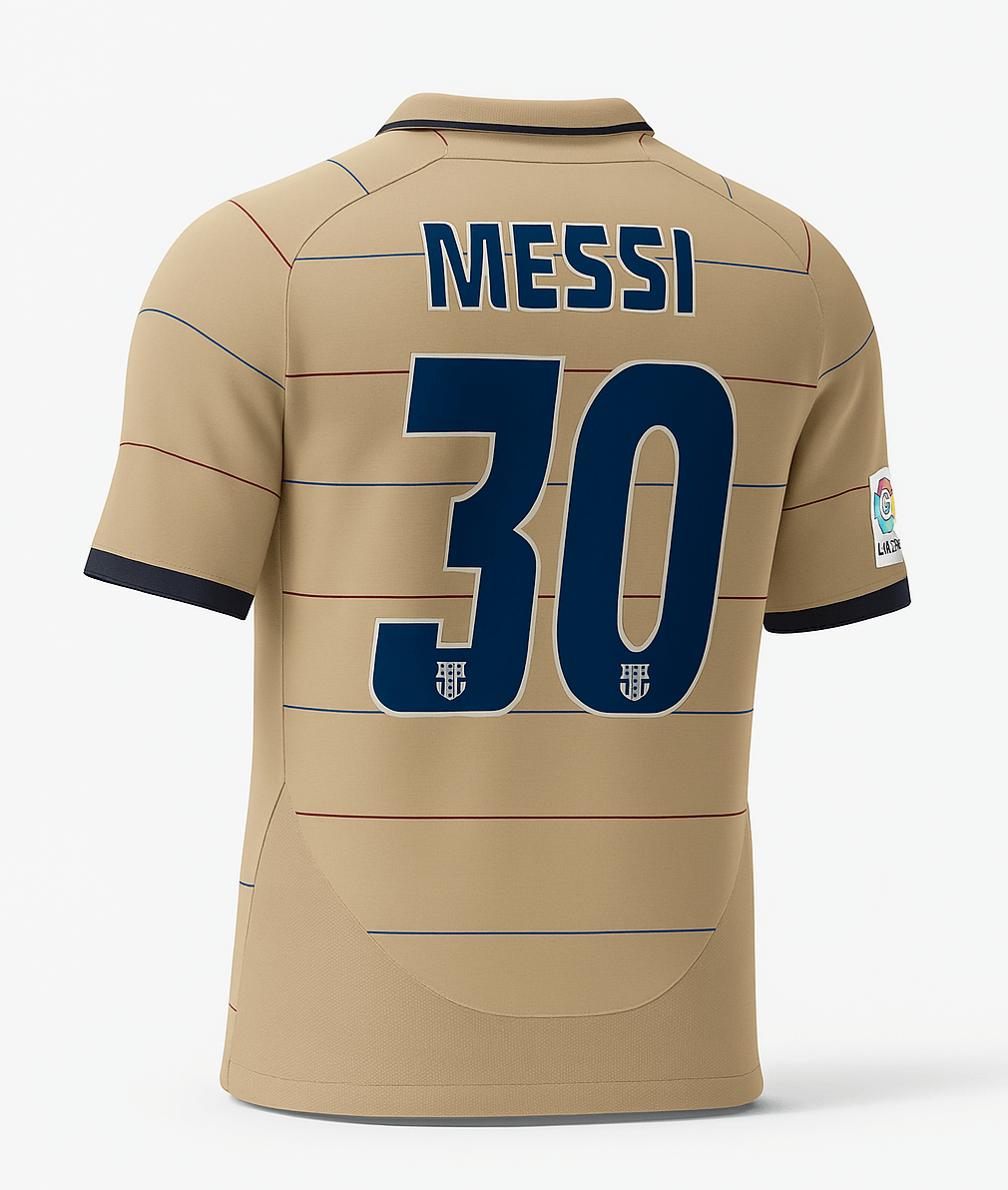 2003–05 Barcelona Away Messi #30 (Feels Like New) - Size M