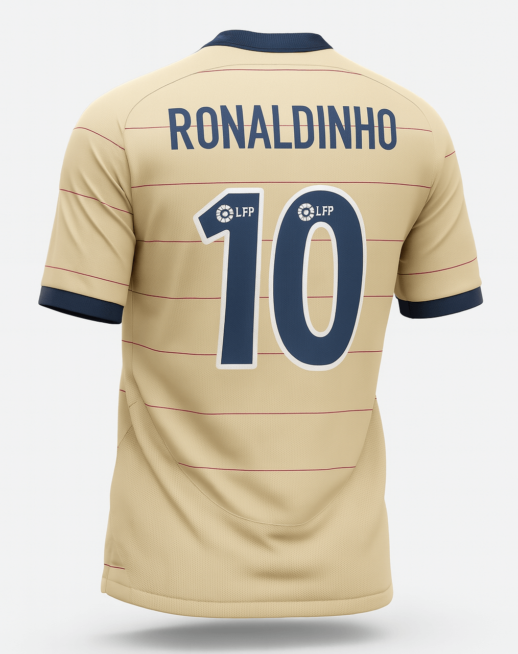 2003–05 Barcelona Away Ronaldinho #10 (Feels Like New) - Size L