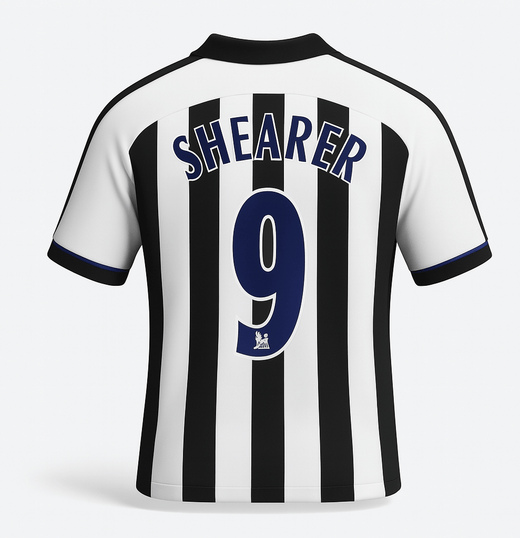 2003–05 Newcastle Home Shearer #9 (Feels Like New) - Size XS