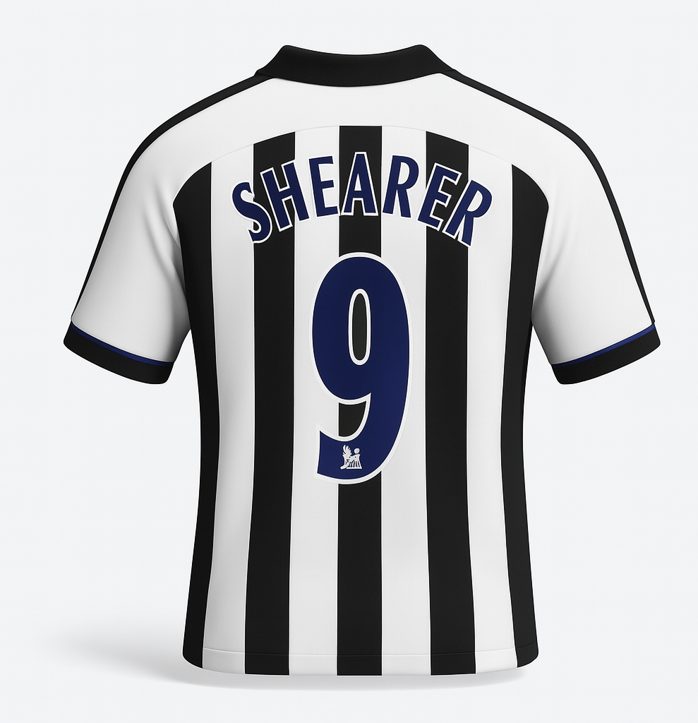 2003–05 Newcastle Home Shearer #9 (Feels Like New) - Size XS
