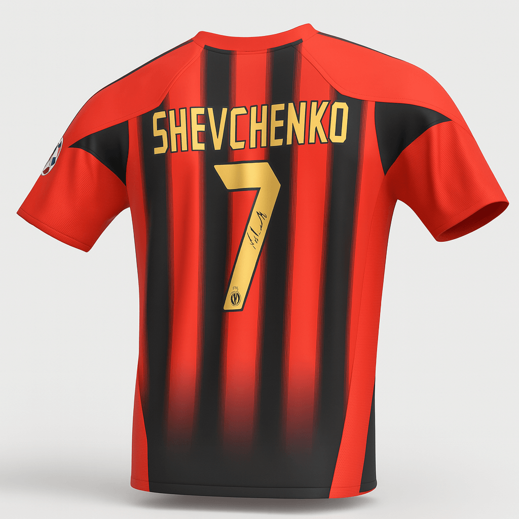 2004–05 AC Milan Home Andriy Shevchenko #7 (Feels Like New) - Size XS
