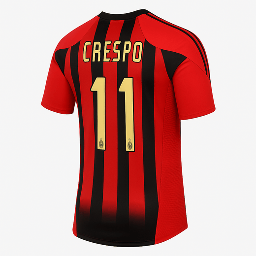 2004–05 AC Milan Home Crespo #11 (Feels Like New) - Size M