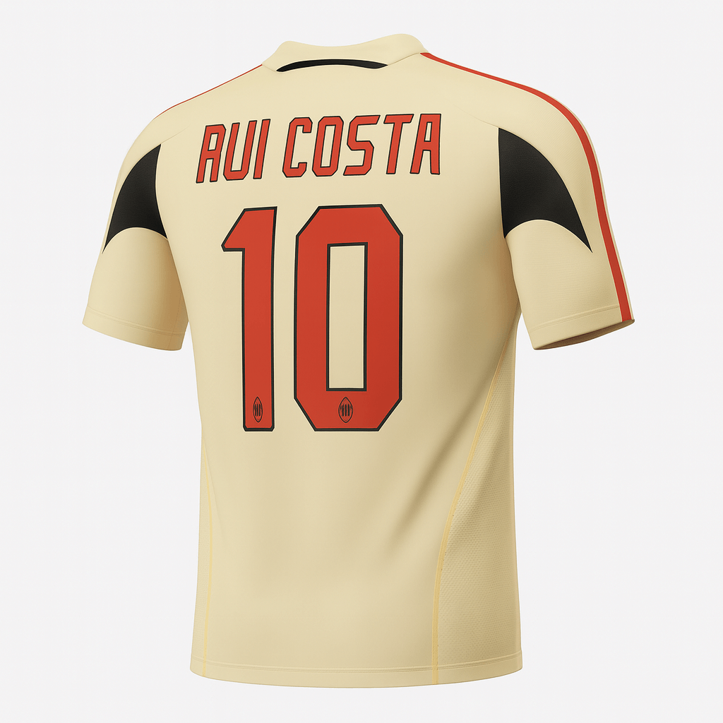 2004–05 AC Milan Third Rui Costa #10 (Feels Like New) - Size XL