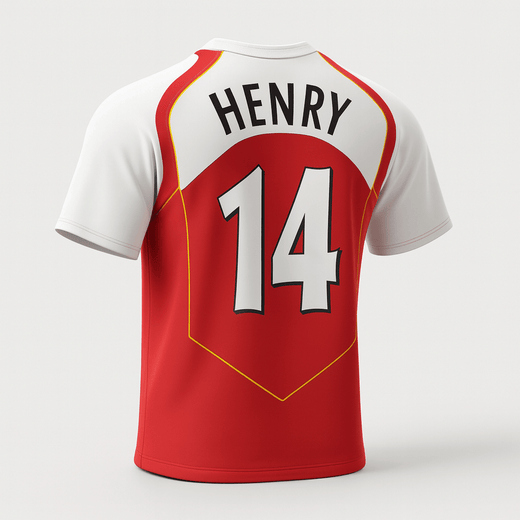2004–05 Arsenal Home Henry #14 (Feels Like New) - Size XXL