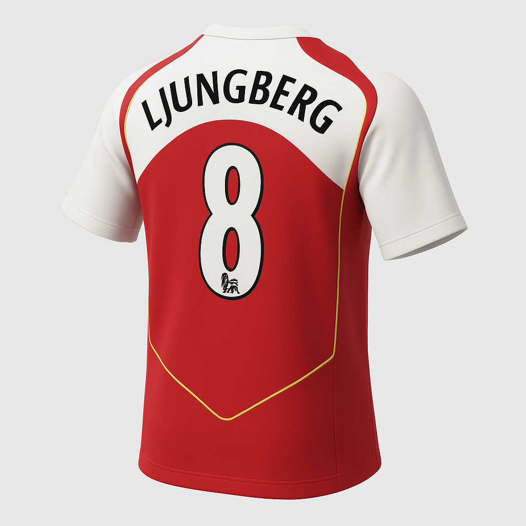 2004–05 Arsenal Home Ljungberg #8 (Feels Like New) - Size XS