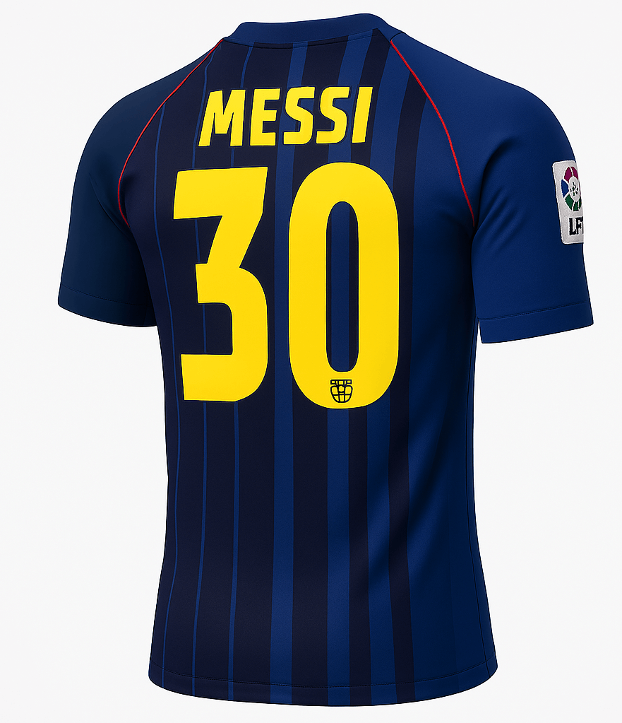 2004–05 Barcelona Away Messi #30 (Feels Like New) - Size M